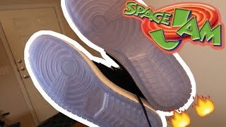 SPACE JAMS SITTING AT THE MALL!!