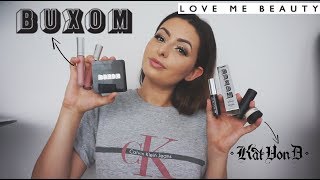BUXOM COSMETICS & LOVE ME BEAUTY HAUL · REVIEW || Emily Diane Philpott
