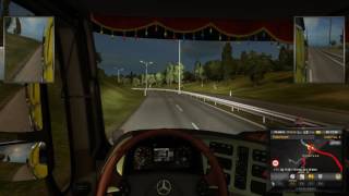 Euro Truck Simulator 2 долгая дорога.