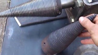 Набор для сборки винтового дровокола!  wood splitter hand made ​​