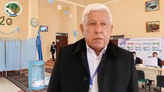 2019 йил 22 декабр куни Сирдарё вилояти Ширин шаҳридаги сайлов жараёнларида чет эл кузатувчилари