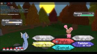 Roblox pokemon brick bronze! SHINY BUNEARY!!! shiny hunt #1