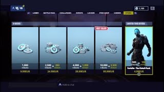 UNLOCKING *NEW* COBALT STARTER PACK SKIN! (Fortnite Battle Royale)