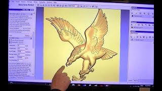 185 Making a 3D relief with ArtCAM absolute beginners