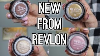 NEW REVLON CREAM EYESHADOWS | NEW DRUGSTORE MAKEUP