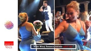 "Nikki Minaj Rozanın yanında qələt edir"