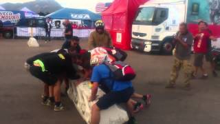Purple Helmets & Antoine Meo (ISDE 2013)