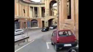 Discesa Kamikaze in bici a San Luca - Bologna