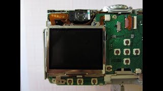 Разборка, ремонт фотоаппарата ( disassembly ) Canon PowerShot A520