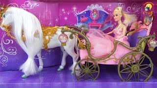 Карета с лошадью для Золушки / Carriage with horses for Cinderella