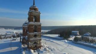 Съёмка с квадрокоптера. Поход выходного дня. Порог Ревун. Село Смолино.