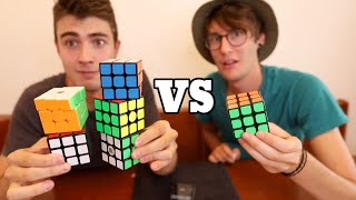 SFIDA CON IL CUBO DI RUBIK CONTRO JACK