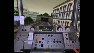 Trainz Simulator 2012 81-717 Поездка по Сокольнической линии метро Московского метро