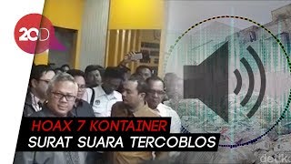 Dicari Pemilik Suara Ini! Penyebar Hoax Surat Suara Tercoblos