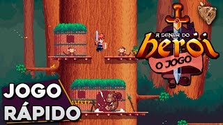Jogo Rápido: Lenda do Herói - Gameplay Português Vamos Jogar PT-BR