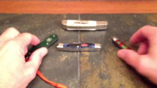 Knife History:  Case 3-Blade Stockman -- Slip Joint Perfection
