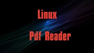 Best pdf reader in linux. (Evince) #2