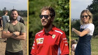 #Race2TheRace Ep 2: Nicki Shields and TGE race to find Sebastian Vettel