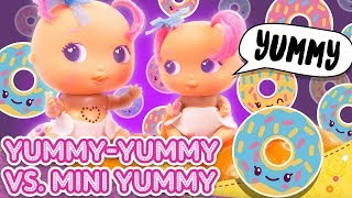 Yummy-Yummy vs. Mini-Yummy ?? Potrà mangiare di più della sua sorellina MINI-BELLIE?