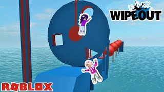 DON'T WIPEOUT IN WORLD'S LARGEST OBSTACLE COURSE! / Roblox: Wipeout