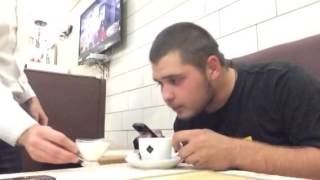 Официант, случай, ржака, угар, трещ,пиздец