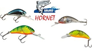 Воблер Salmo Hornet. Подводная съемка