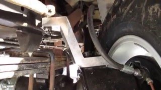 УАЗ 452 Буханка на портальных мостах для охоты и рыбалки.