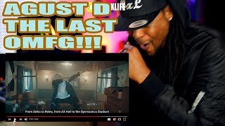 AGUST D (SUGA) | THE LAST | SASUKE OF BTS | LYRIC REACTION!!!