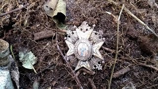 Коп по войне /вот это ОРДЕН/я просто ШОКЕ!!!/metal detecting/раскопки ВОВ/коп 2019/x-terra