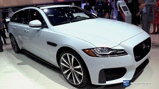 2018 Jaguar XF Sportbrake - Exterior and Interior Walkaround - 2017 LA Auto Show