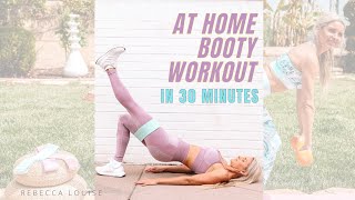 At Home Booty Workout In 30 Minutes | Rebecca Louise #Shorts