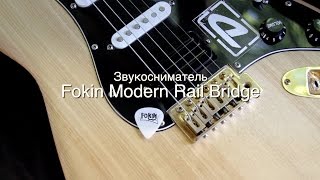 Звукосниматели Фокина: Fokin Modern Rail Bridge