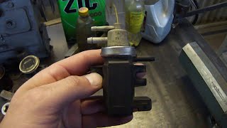 N75.Клапан регулировки наддува.Ремонт клапана N75.Reparatur-Ventil N75.
