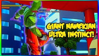 GIANT NAMEKIANS CAN USE ULTRA INSTINCT!! (Data Input) | Dragon Ball Xenoverse 2