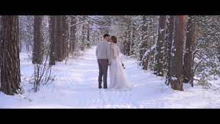 Зимняя сказка. Лучшая свадьба 2018 года. Свадебный фильм