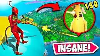 MOST *INSANE* SNIPER SHOTS EVER!! - Funny Fortnite Throwbacks! #3