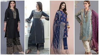 Top Elegant & beautifull gotta patti work fashion trends mix party wear outfits collection