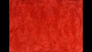 Венецианская декоративная штукатурка имитация красного мрамора