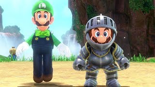 Super Mario Odyssey - Knight Outfit (Luigi's Balloon World DLC)