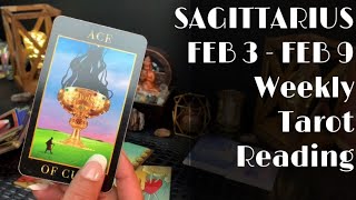 SAGITTARIUS - You Deserve These Blessings Sag, TIME To Receive!!! FEBRUARY 3-9 Weekly Tarot Message