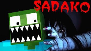 Monster School: Sadako horror movie challenge - Minecraft Animation