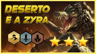 DESERTO E A ZYRA AD - Teamfight Tactics | TFT BR | LoL AutoChess
