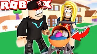 MAMY DZIECKO W ROBLOX?! (Roblox Roleplay) - Vito i Bella