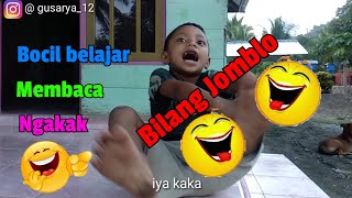 Video lucu BOCAH KOSLET Ngajarin bocil membaca