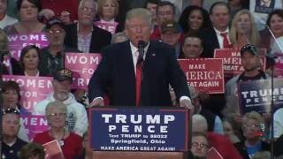 Full Speech: Donald Trump Rally in Springfield, OH 10/27/16