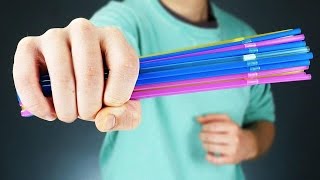 12 Клёвых Лайфхаков с Трубочками!