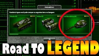 Tanki Online Road To Legend (sem comprar cristal #11) Buying Railgun M1 + Smoky M1