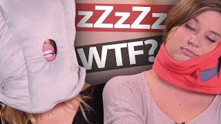 4 Weirdest & Best Airplane Travel Pillows