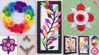 10 Genius Paper Craft Idea !!!  DIY Room Decor !!! Wall Hanging