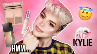 FULL FACE OF BRANDS THAT TOOK ME OFF PR! lol | Thomas Halbert